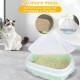 APOMOONS Cat Litter Tray Bag 2 Rolls x 20 Pieces Cat Litter Box Bag with Drawstring Thickened Bag for Cat Litter Tray Tear-Resistant Cat Litter Tray Bag Strong Load Capacity 79 x 45 cm APOMOONS Cat Litter Tray Bag 2 Rolls x 20 Pieces Cat Litter Box Bag with Drawstring Thickened Bag for Cat Litter Tray Tear-Resistant Cat Litter Tray Bag Strong Load Capacity 79 x 45 cm
