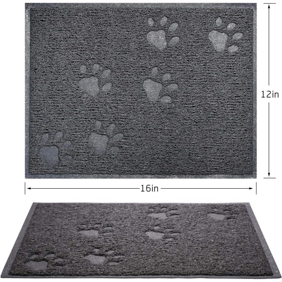 ASOBEAGE Cat Litter Mat ,Honeycomb Design Cat Litter Mat, Waterproof Double Layer Design, Honeycomb Cat Litter Mat (L/S) ASOBEAGE Cat Litter Mat ,Honeycomb Design Cat Litter Mat, Waterproof Double Layer Design, Honeycomb Cat Litter Mat (L/S)