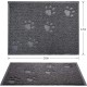 ASOBEAGE Cat Litter Mat ,Honeycomb Design Cat Litter Mat, Waterproof Double Layer Design, Honeycomb Cat Litter Mat (L/S)