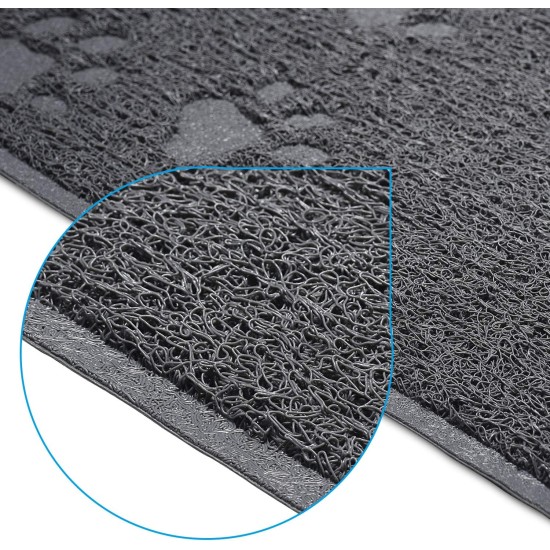 ASOBEAGE Cat Litter Mat ,Honeycomb Design Cat Litter Mat, Waterproof Double Layer Design, Honeycomb Cat Litter Mat (L/S) ASOBEAGE Cat Litter Mat ,Honeycomb Design Cat Litter Mat, Waterproof Double Layer Design, Honeycomb Cat Litter Mat (L/S)