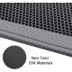 ASOBEAGE Cat Litter Mat ,Honeycomb Design Cat Litter Mat, Waterproof Double Layer Design, Honeycomb Cat Litter Mat (L/S)