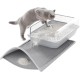 ASOBEAGE Cat Litter Mat, Honeycomb, Double-Layered Design – Makes Cat Litter Easy to Collect and Clean, Waterproof, Durable and Lightweight EVA-Material (61 x 38 cm, Grey) ASOBEAGE Cat Litter Mat, Honeycomb, Double-Layered Design – Makes Cat Litter Easy to Collect and Clean, Waterproof, Durable and Lightweight EVA-Material (61 x 38 cm, Grey)