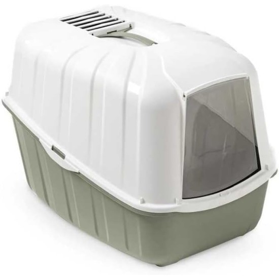 Agrobiothers Vicky Hooded Litter Tray for Cats – 54 x 39 x 39cm Agrobiothers Vicky Hooded Litter Tray for Cats – 54 x 39 x 39cm