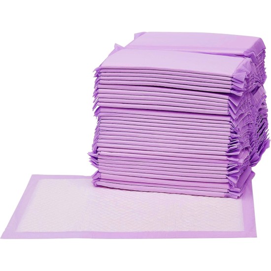 Amazon Basics 40 Pack Disposable Cat Litter Tray Liners with Quick Dry Surface – Purple, Lemon Scented Amazon Basics 40 Pack Disposable Cat Litter Tray Liners with Quick Dry Surface – Purple, Lemon Scented