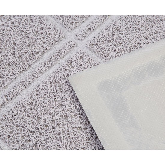 Amazon Basics Cat Litter Mat, 61 x 88.9 cm, Grey Amazon Basics Cat Litter Mat, 61 x 88.9 cm, Grey