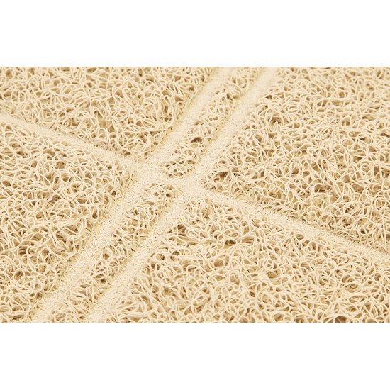 Amazon Basics Cat Litter Mat, 61 x 88.9 cm, Grey Amazon Basics Cat Litter Mat, 61 x 88.9 cm, Grey