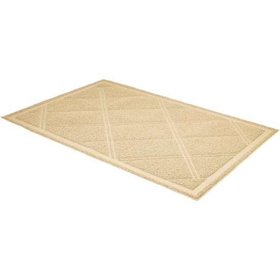 Amazon Basics Cat Litter Mat, 61 x 88.9 cm, Grey Amazon Basics Cat Litter Mat, 61 x 88.9 cm, Grey
