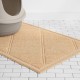 Amazon Basics Cat Litter Mat, 61 x 88.9 cm, Grey Amazon Basics Cat Litter Mat, 61 x 88.9 cm, Grey