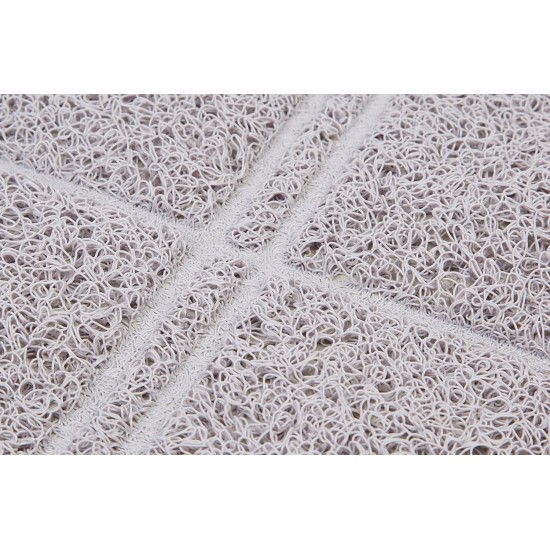 Amazon Basics Cat Litter Mat, 61 x 88.9 cm, Grey Amazon Basics Cat Litter Mat, 61 x 88.9 cm, Grey