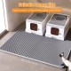 Asoway Cat Litter Tray Mat, 80 x 60 cm, Cat Litter Mat, Double Layer, Large, XL, Honeycomb Design, Cat Litter Tray Mat, Waterproof and Non-Slip Asoway Cat Litter Tray Mat, 80 x 60 cm, Cat Litter Mat, Double Layer, Large, XL, Honeycomb Design, Cat Litter Tray Mat, Waterproof and Non-Slip