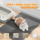Asoway Cat Litter Tray Mat, 80 x 60 cm, Cat Litter Mat, Double Layer, Large, XL, Honeycomb Design, Cat Litter Tray Mat, Waterproof and Non-Slip Asoway Cat Litter Tray Mat, 80 x 60 cm, Cat Litter Mat, Double Layer, Large, XL, Honeycomb Design, Cat Litter Tray Mat, Waterproof and Non-Slip