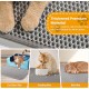 Asoway Cat Litter Tray Mat, 80 x 60 cm, Cat Litter Mat, Double Layer, Large, XL, Honeycomb Design, Cat Litter Tray Mat, Waterproof and Non-Slip Asoway Cat Litter Tray Mat, 80 x 60 cm, Cat Litter Mat, Double Layer, Large, XL, Honeycomb Design, Cat Litter Tray Mat, Waterproof and Non-Slip