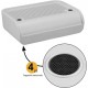BAKAJI XXL Cat Litter Tray with Steel Base of 36 Litres and Sand-Repellent Tread Surface, Activated Carbon Filter, Odour-Inhibiting Door, Transparent Flap, Scoop with Container, Dirt Mat 58 x 42 x 40 BAKAJI XXL Cat Litter Tray with Steel Base of 36 Litres and Sand-Repellent Tread Surface, Activated Carbon Filter, Odour-Inhibiting Door, Transparent Flap, Scoop with Container, Dirt Mat 58 x 42 x 40