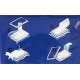 BPS Cat Litter Bag Cat Litter Tray Liners Drawstring Bag Total 45 Bags