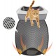 BYPET Cat Litter Tray Mat, Cat Mat 33 x 50 cm, Cat Litter Tray Mat, Honeycomb Design, Waterproof Double Layer Design, Honeycomb Mat (Grey 3350) BYPET Cat Litter Tray Mat, Cat Mat 33 x 50 cm, Cat Litter Tray Mat, Honeycomb Design, Waterproof Double Layer Design, Honeycomb Mat (Grey 3350)