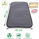 BYPET Cat Litter Tray Mat, Cat Mat 33 x 50 cm, Cat Litter Tray Mat, Honeycomb Design, Waterproof Double Layer Design, Honeycomb Mat (Grey 3350) BYPET Cat Litter Tray Mat, Cat Mat 33 x 50 cm, Cat Litter Tray Mat, Honeycomb Design, Waterproof Double Layer Design, Honeycomb Mat (Grey 3350)