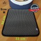 BYPET Cat Litter Tray Mat, Cat Mat 33 x 50 cm, Cat Litter Tray Mat, Honeycomb Design, Waterproof Double Layer Design, Honeycomb Mat (Grey 3350) BYPET Cat Litter Tray Mat, Cat Mat 33 x 50 cm, Cat Litter Tray Mat, Honeycomb Design, Waterproof Double Layer Design, Honeycomb Mat (Grey 3350)