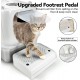 Bartuke Stainless Steel Cat Waste Box, Extra Large High-sided Metal Waste Tray with Pull-Out Drawer, Scoop, Filter Pedal, Non-Sticky, Odourless, Easy to Clean Bartuke Stainless Steel Cat Waste Box, Extra Large High-sided Metal Waste Tray with Pull-Out Drawer, Scoop, Filter Pedal, Non-Sticky, Odourless, Easy to Clean
