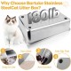 Bartuke Stainless Steel Cat Waste Box, Extra Large High-sided Metal Waste Tray with Pull-Out Drawer, Scoop, Filter Pedal, Non-Sticky, Odourless, Easy to Clean Bartuke Stainless Steel Cat Waste Box, Extra Large High-sided Metal Waste Tray with Pull-Out Drawer, Scoop, Filter Pedal, Non-Sticky, Odourless, Easy to Clean