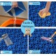 Bazerga Cat Litter Tray Mat, Cat Litter Mat, Cat Litter Tray Mat, Waterproof Double Layer Design Mat, 100% EVA from Cat Litter Trays & Accessories (38-61 cm, Grey) Bazerga Cat Litter Tray Mat, Cat Litter Mat, Cat Litter Tray Mat, Waterproof Double Layer Design Mat, 100% EVA from Cat Litter Trays & Accessories (38-61 cm, Grey)