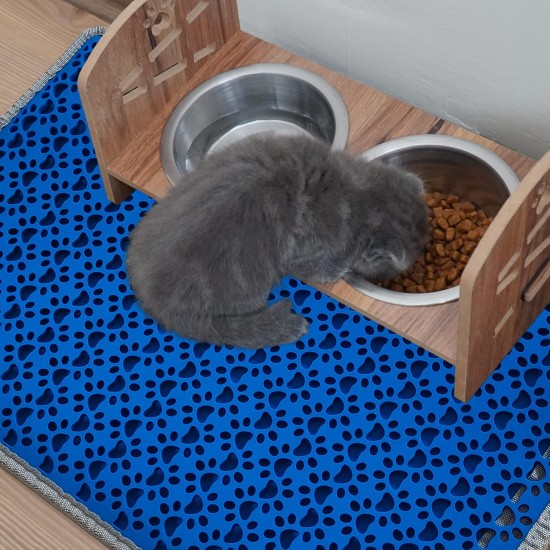 Bazerga Cat Litter Tray Mat, Cat Litter Mat, Cat Litter Tray Mat, Waterproof Double Layer Design Mat, 100% EVA from Cat Litter Trays & Accessories (38-61 cm, Grey) Bazerga Cat Litter Tray Mat, Cat Litter Mat, Cat Litter Tray Mat, Waterproof Double Layer Design Mat, 100% EVA from Cat Litter Trays & Accessories (38-61 cm, Grey)