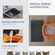 Bazerga Cat Litter Tray Mat, Cat Litter Mat, Cat Litter Tray Mat, Waterproof Double Layer Design Mat, 100% EVA from Cat Litter Trays & Accessories (38-61 cm, Grey) Bazerga Cat Litter Tray Mat, Cat Litter Mat, Cat Litter Tray Mat, Waterproof Double Layer Design Mat, 100% EVA from Cat Litter Trays & Accessories (38-61 cm, Grey)
