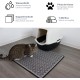 Bazerga Cat Litter Tray Mat, Cat Litter Mat, Cat Litter Tray Mat, Waterproof Double Layer Design Mat, 100% EVA from Cat Litter Trays & Accessories (38-61 cm, Grey) Bazerga Cat Litter Tray Mat, Cat Litter Mat, Cat Litter Tray Mat, Waterproof Double Layer Design Mat, 100% EVA from Cat Litter Trays & Accessories (38-61 cm, Grey)