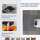 Bazerga Cat Litter Tray Mat, Cat Litter Mat, Cat Litter Tray Mat, Waterproof Double Layer Design Mat, 100% EVA from Cat Litter Trays & Accessories (38-61 cm, Grey) Bazerga Cat Litter Tray Mat, Cat Litter Mat, Cat Litter Tray Mat, Waterproof Double Layer Design Mat, 100% EVA from Cat Litter Trays & Accessories (38-61 cm, Grey)