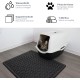 Bazerga Cat Litter Tray Mat, Cat Litter Mat, Cat Litter Tray Mat, Waterproof Double Layer Design Mat, 100% EVA from Cat Litter Trays & Accessories (38-61 cm, Grey) Bazerga Cat Litter Tray Mat, Cat Litter Mat, Cat Litter Tray Mat, Waterproof Double Layer Design Mat, 100% EVA from Cat Litter Trays & Accessories (38-61 cm, Grey)