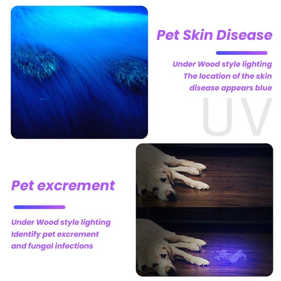 Black Light Lamp UV Lamp Black Light Torch UV Torch Black Light Lamp Ultraviolet Lamp with Carry Strap for Geocaching Pet Urine Detectors Black Light Lamp UV Lamp Black Light Torch UV Torch Black Light Lamp Ultraviolet Lamp with Carry Strap for Geocaching Pet Urine Detectors