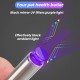Black Light Lamp UV Lamp Black Light Torch UV Torch Black Light Lamp Ultraviolet Lamp with Carry Strap for Geocaching Pet Urine Detectors