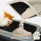 Blissstorm Cat Litter Tray Mat, 40 x 50 cm, Double Layer EVA Cat Litter Mat, Waterproof, Odourless, with Non-Slip Cat Mat, Easy to Clean Cat Litter Mat for All Cats