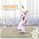 Blissstorm Cat Litter Tray Mat, 40 x 50 cm, Double Layer EVA Cat Litter Mat, Waterproof, Odourless, with Non-Slip Cat Mat, Easy to Clean Cat Litter Mat for All Cats