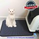 Blue Eyes Cat Litter Tray Mat, Cat Mat 40 x 60 cm, Cat Litter Tray Mat, Honeycomb Design, Waterproof Double Layer Design, Honeycomb Mat (Grey-6040) Blue Eyes Cat Litter Tray Mat, Cat Mat 40 x 60 cm, Cat Litter Tray Mat, Honeycomb Design, Waterproof Double Layer Design, Honeycomb Mat (Grey-6040)