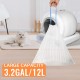 Cat Litter Box Bags, 80 Pieces Cat Litter Tray Liners for Automatic Cat Litter Box Self Cleaning, 4 Rolls 18 x 18 Inch Robot Drawstring Bags, White Cat Litter Box Bags, 80 Pieces Cat Litter Tray Liners for Automatic Cat Litter Box Self Cleaning, 4 Rolls 18 x 18 Inch Robot Drawstring Bags, White