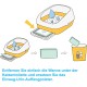 Cat Litter Pads Cat Litter Tray Pads Training Pads for Cats 16.9" x 11.4" Pack of 30
