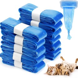 Cat Litter Refills, Pack of 12 Refill Foil Rings Refill Bag Compatible Refill Cash for Litter Genie XL & LitterLocker Fashion & LitterLocker & LitterLocker II & LitterLocker, 4.5 m Cat Litter Refills, Pack of 12 Refill Foil Rings Refill Bag Compatible Refill Cash for Litter Genie XL & LitterLocker Fashion & LitterLocker & LitterLocker II & LitterLocker, 4.5 m
