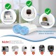 Cat Litter Tray Bags with Drawstrings, Tear-Resistant Cat Litter Box Bags for Cat Litter, Liquid-Proof and Durable - 45 x 50 cm Cat Litter Tray Bags with Drawstrings, Tear-Resistant Cat Litter Box Bags for Cat Litter, Liquid-Proof and Durable - 45 x 50 cm