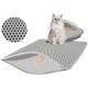 Cat Litter Tray Mat 40 x 50 cm Double Layer Non-Slip Cat Litter Mat Mat Honeycomb Design Cat Litter Tray Mat Waterproof Cat Litter Mat for Waterproof Cat Litter Tray Liner Cat Litter Tray Mat 40 x 50 cm Double Layer Non-Slip Cat Litter Mat Mat Honeycomb Design Cat Litter Tray Mat Waterproof Cat Litter Mat for Waterproof Cat Litter Tray Liner