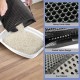 Cat Litter Tray Mat, 61 x 38 cm Honeycomb Double Layer Non-Slip Cat Litter Mat, Waterproof and Urine Proof Cat Mat, Cat Litter Tray for Litter Catcher, Cat Litter Mat, Litter Control [Black]