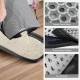 Cat Litter Tray Mat, 61 x 38 cm Honeycomb Double Layer Non-Slip Cat Litter Mat, Waterproof and Urine Proof Cat Mat, Cat Litter Tray for Litter Catcher, Cat Litter Mat, Litter Control [Black]