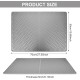 Cat Litter Tray Mat 70 x 50 cm, Silicone Cat Litter Mat, Cat Mat Layer, Non-Slip, Waterproof, Layer Cat Litter Tray Mat, Easy to Clean, Non-Slip Cat Litter Mat for Litter Control, Grey Cat Litter Tray Mat 70 x 50 cm, Silicone Cat Litter Mat, Cat Mat Layer, Non-Slip, Waterproof, Layer Cat Litter Tray Mat, Easy to Clean, Non-Slip Cat Litter Mat for Litter Control, Grey