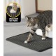 Cat Litter Tray Mat, 76 x 54.5 cm Large Cat Litter Mat, Double Layer Waterproof Cat Mat, Cat Litter Tray, Easy to Clean, Non-Slip Cat Mat on the Floor, Grey Cat Litter Tray Mat, 76 x 54.5 cm Large Cat Litter Mat, Double Layer Waterproof Cat Mat, Cat Litter Tray, Easy to Clean, Non-Slip Cat Mat on the Floor, Grey