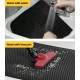 Cat Litter Tray Mat, 76 x 54.5 cm Large Cat Litter Mat, Double Layer Waterproof Cat Mat, Cat Litter Tray, Easy to Clean, Non-Slip Cat Mat on the Floor, Grey Cat Litter Tray Mat, 76 x 54.5 cm Large Cat Litter Mat, Double Layer Waterproof Cat Mat, Cat Litter Tray, Easy to Clean, Non-Slip Cat Mat on the Floor, Grey