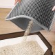 Cat Litter Tray Mat, 90 x 76 cm EVA Cat Litter Mat, Honeycomb Cat Litter Mat, Double Layer, Grey, 1 Side Connected Cat Litter Tray Mat, 90 x 76 cm EVA Cat Litter Mat, Honeycomb Cat Litter Mat, Double Layer, Grey, 1 Side Connected