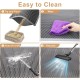 Cat Litter Tray Mat, 90 x 76 cm EVA Cat Litter Mat, Honeycomb Cat Litter Mat, Double Layer, Grey, 1 Side Connected Cat Litter Tray Mat, 90 x 76 cm EVA Cat Litter Mat, Honeycomb Cat Litter Mat, Double Layer, Grey, 1 Side Connected