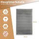 Cat Litter Tray Mat, 90 x 76 cm EVA Cat Litter Mat, Honeycomb Cat Litter Mat, Double Layer, Grey, 1 Side Connected Cat Litter Tray Mat, 90 x 76 cm EVA Cat Litter Mat, Honeycomb Cat Litter Mat, Double Layer, Grey, 1 Side Connected