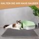 Cat Litter Tray Mat, 90 x 76 cm EVA Cat Litter Mat, Honeycomb Cat Litter Mat, Double Layer, Grey, 1 Side Connected Cat Litter Tray Mat, 90 x 76 cm EVA Cat Litter Mat, Honeycomb Cat Litter Mat, Double Layer, Grey, 1 Side Connected