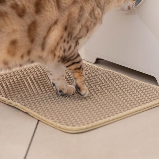 Cat Litter Tray Mat Beige Cat Litter Tray 30 x 40 cm for Cleanliness with Cat Litter Tray Mat Cat Litter Tray Mat Pretty Kitty Cat Litter Tray Mat Beige Cat Litter Tray 30 x 40 cm for Cleanliness with Cat Litter Tray Mat Cat Litter Tray Mat Pretty Kitty