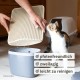 Cat Litter Tray Mat Black XS: Cat Mat Cat Litter Tray 30 x 40 cm Washable Extra Small - Cat Litter Collection Mat - Space-Saving Cat Litter Tray Mat - Cat Litter Tray Mat Inovida Cat Litter Tray Mat Black XS: Cat Mat Cat Litter Tray 30 x 40 cm Washable Extra Small - Cat Litter Collection Mat - Space-Saving Cat Litter Tray Mat - Cat Litter Tray Mat Inovida